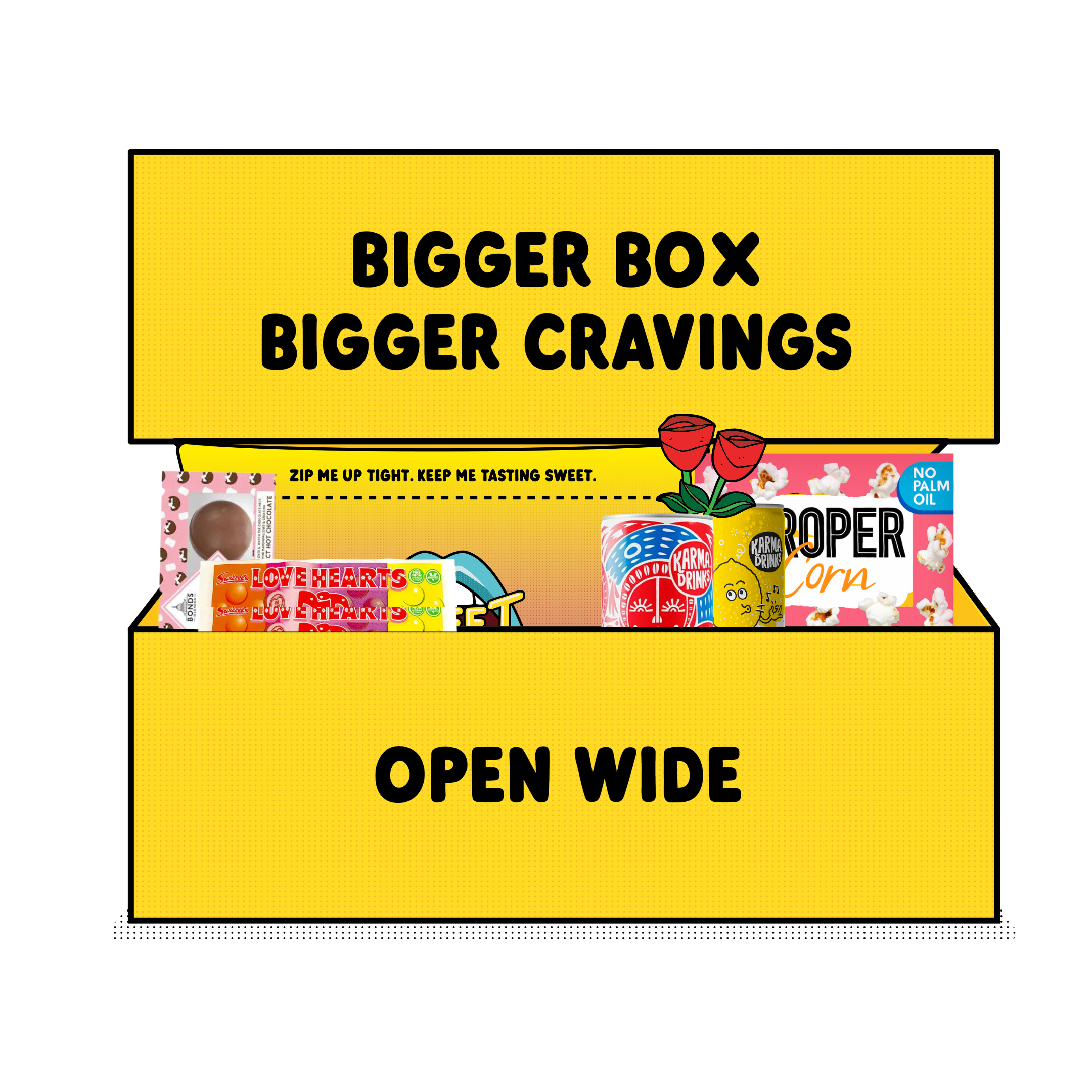 Lovers Bigger Cravings Box